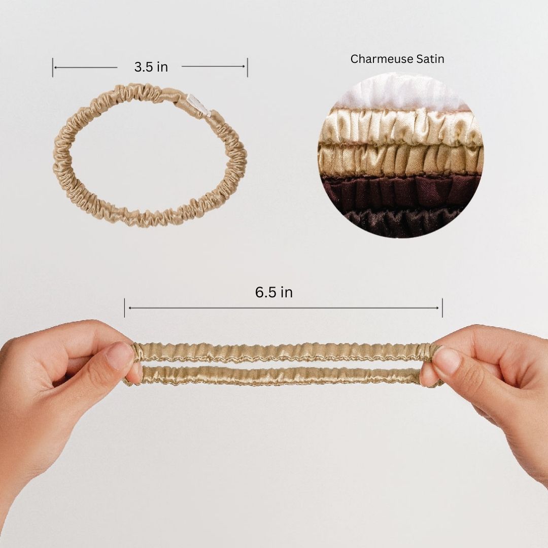 Curlssential Satin Skinny Scrunchie