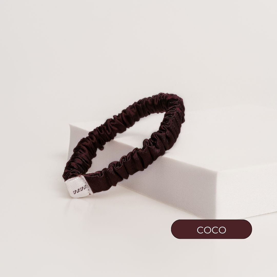 Curlssential Satin Skinny Scrunchie