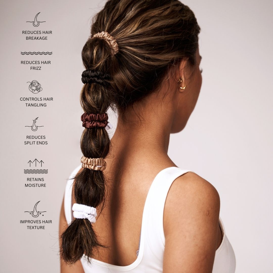 Curlssential Satin Skinny Scrunchie