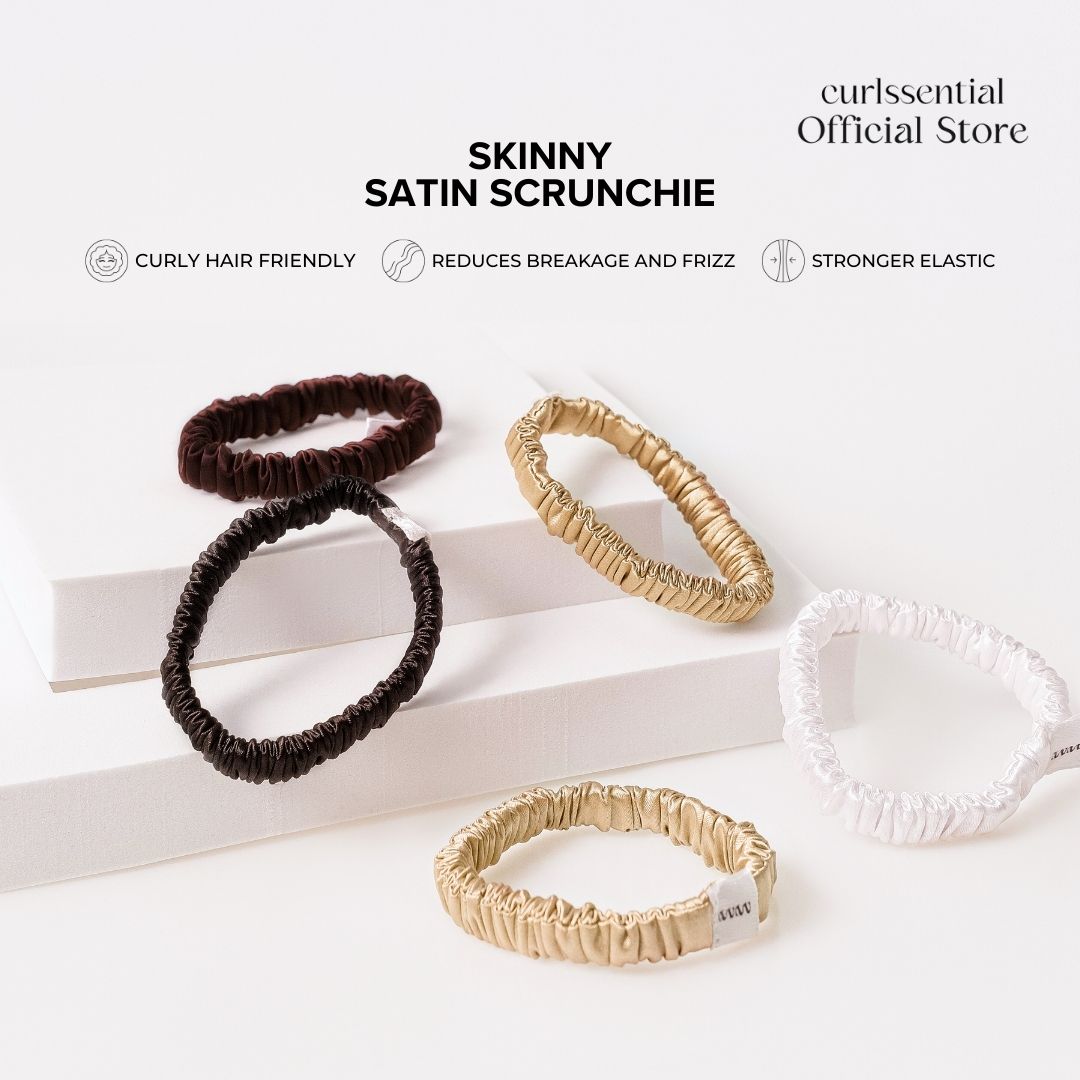 Curlssential Satin Skinny Scrunchie